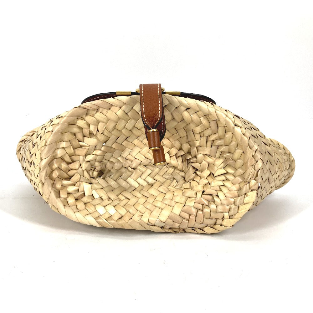 Chloe Tote Bag Straw, Leather beige handbag bag MARCIE