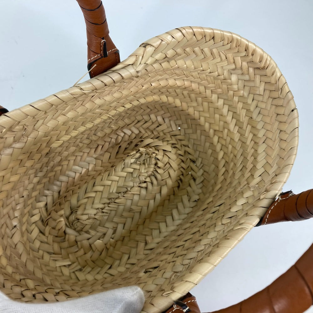 Chloe Tote Bag Straw, Leather beige handbag bag MARCIE