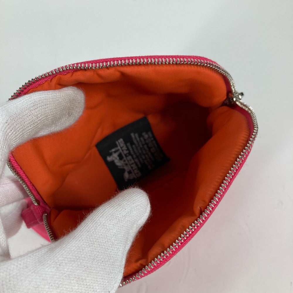 HERMES Pouch canvas pink Bolide Pouch Mini Mini 16