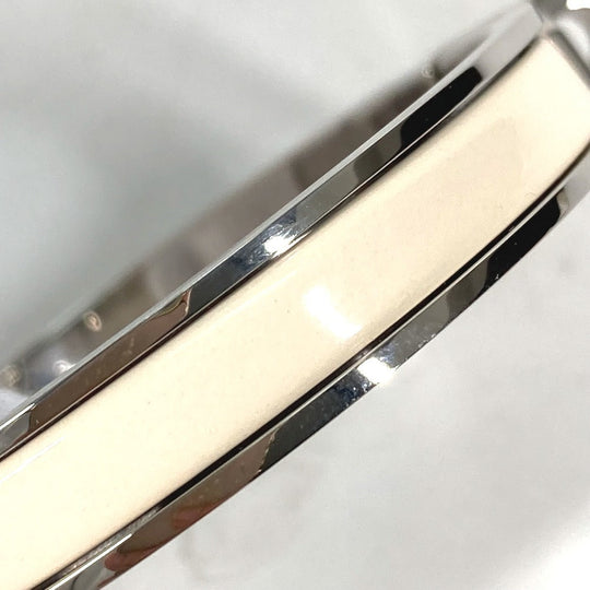 HERMES bracelet metal Silver Bangle Mini Click Kelly