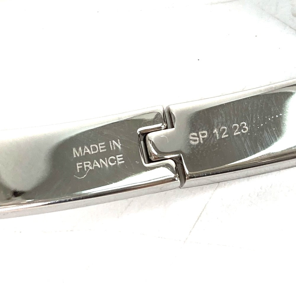 HERMES bracelet metal Silver Bangle Mini Click Kelly