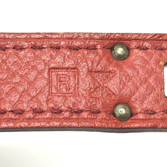 HERMES Long Wallet Purse Epsom pink Long wallet Kelly Wallet Flag Women Used Authentic