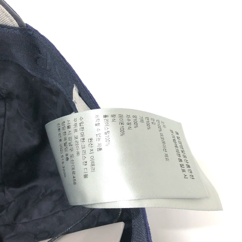 Dior cap 933C902L4511 cotton Navy ATELIER logo embroidery mens M Secondhand Authentic