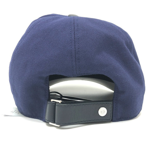 Dior cap 933C902L4511 cotton Navy ATELIER logo embroidery mens M Secondhand Authentic