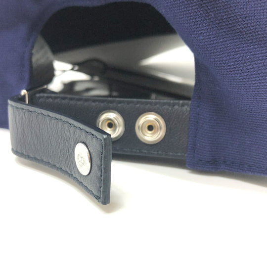 Dior cap 933C902L4511 cotton Navy ATELIER logo embroidery mens M Secondhand Authentic