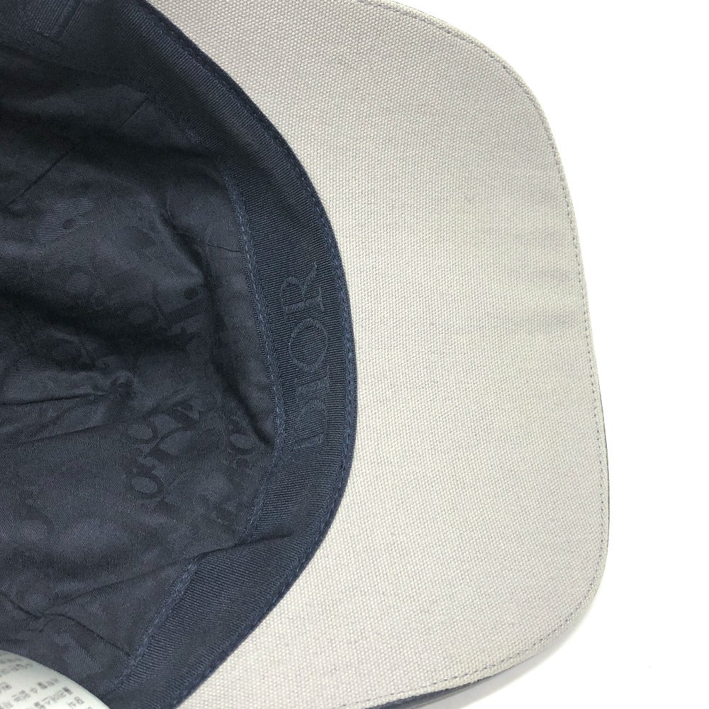 Dior cap 933C902L4511 cotton Navy ATELIER logo embroidery mens M Secondhand Authentic