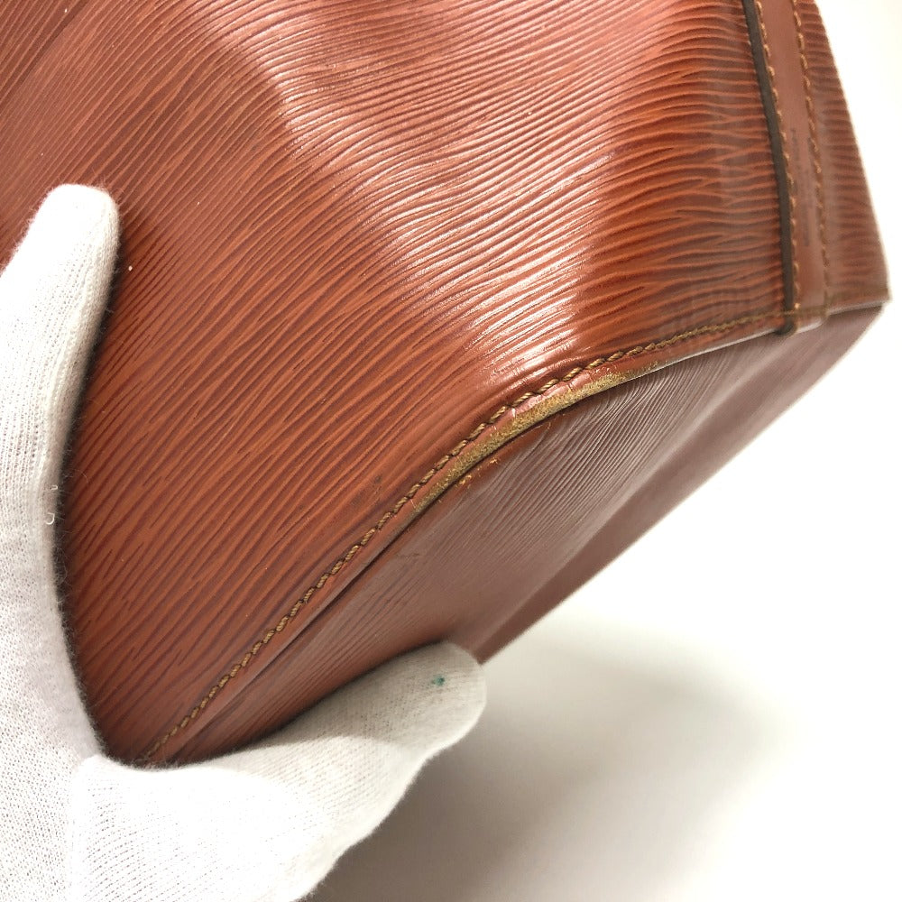LOUIS VUITTON Shoulder Bag M44103 Epi Leather Brown Epi Petit Noe Women Used Authentic