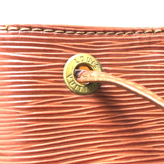 LOUIS VUITTON Shoulder Bag M44103 Epi Leather Brown Epi Petit Noe Women Used Authentic