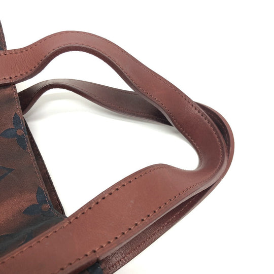 LOUIS VUITTON Shoulder Bag M56710 Nylon Wine red type Monogram hippo escapade