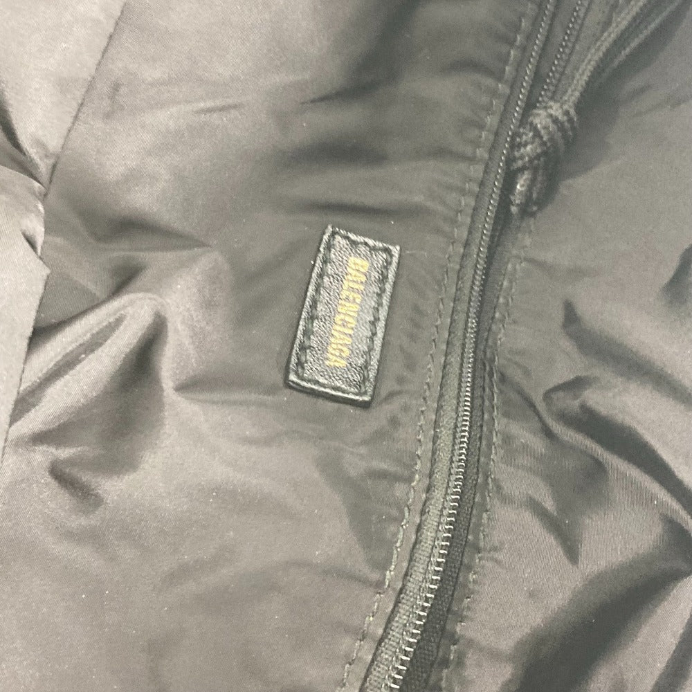 BALENCIAGA Backpack 507460 Nylon black By color Wheel logo mens Used Authentic