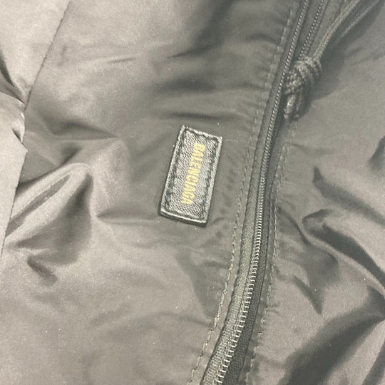 BALENCIAGA Backpack 507460 Nylon black By color Wheel logo mens Used Authentic