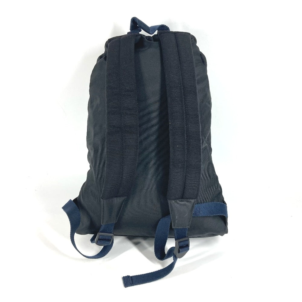 BALENCIAGA Backpack 507460 Nylon black By color Wheel logo mens Used Authentic