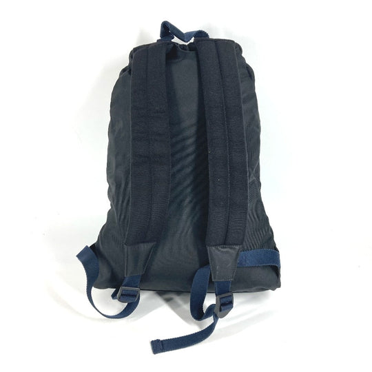 BALENCIAGA Backpack 507460 Nylon black By color Wheel logo mens Used Authentic