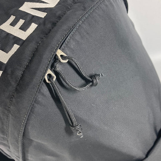 BALENCIAGA Backpack 507460 Nylon black By color Wheel logo mens Used Authentic