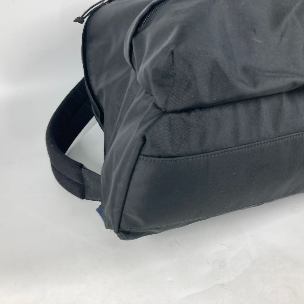 BALENCIAGA Backpack 507460 Nylon black By color Wheel logo mens Used Authentic