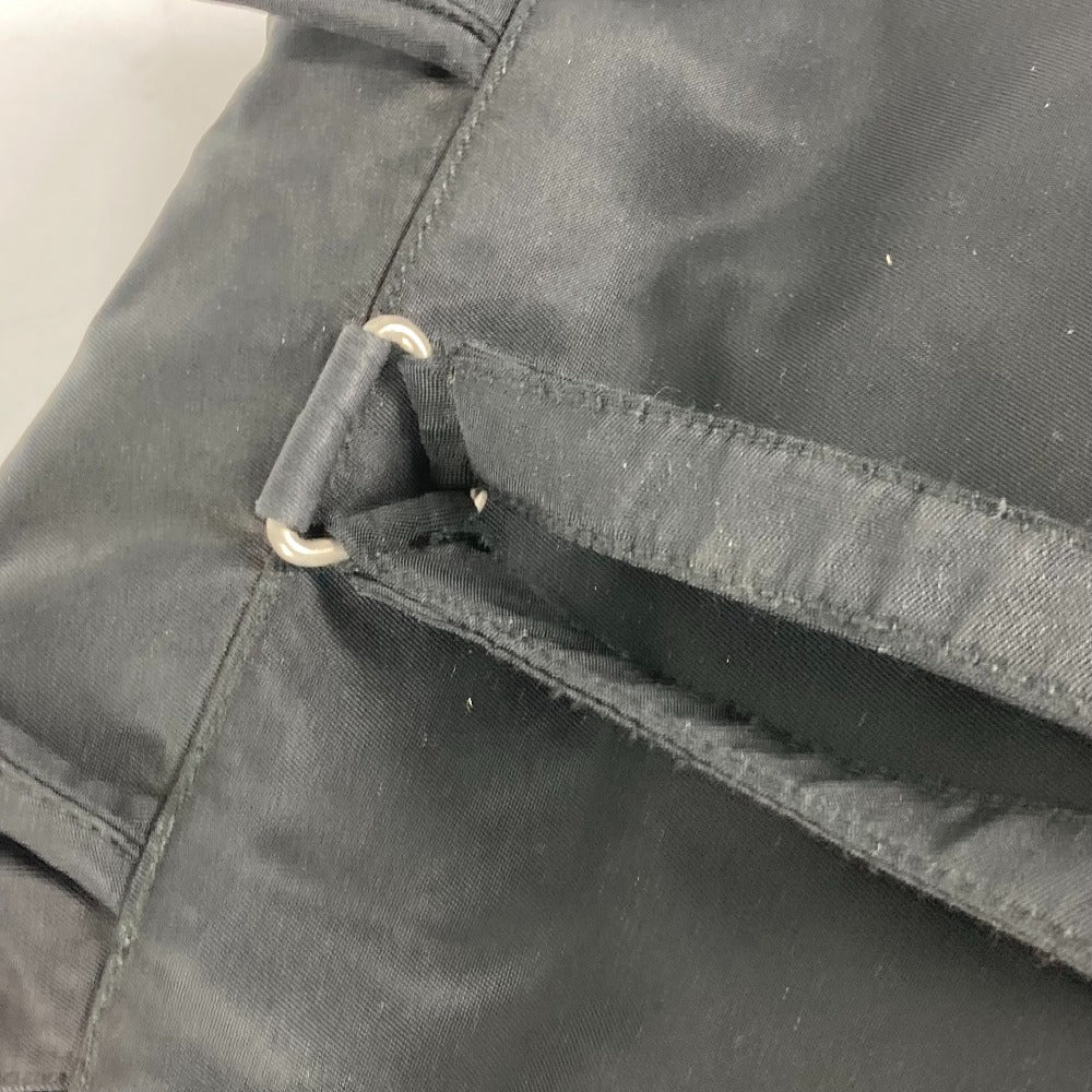 PRADA Backpack Nylon black Triangle logo plate