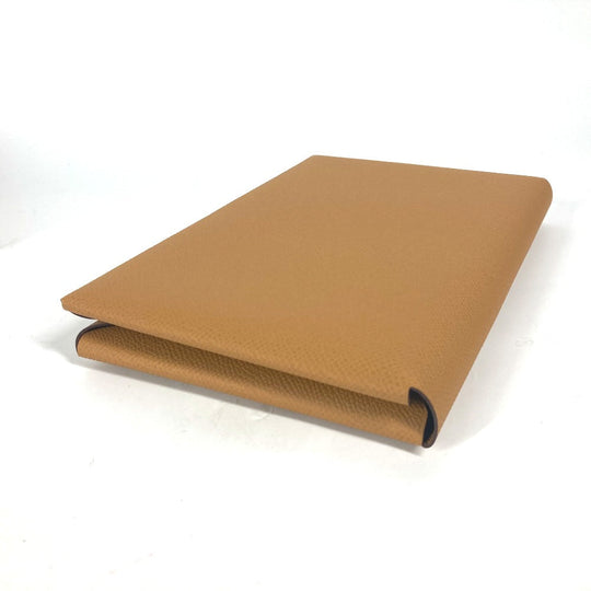 HERMES Clutch bag Epsom Brown x pink With porch Calvi GM unisex(Unisex) Used Authentic