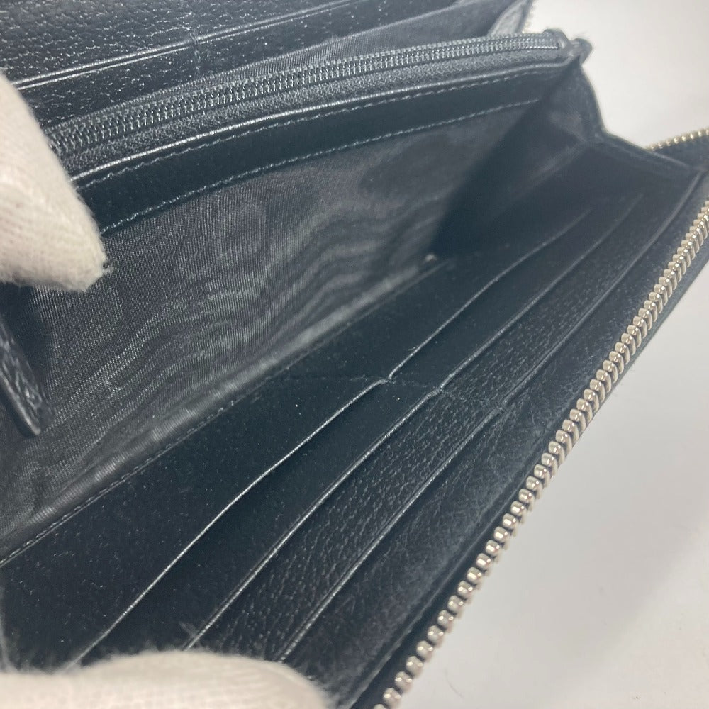 GUCCI Long Wallet Purse 625576 Nylon / leather black logo Off The Grid mens Used Authentic