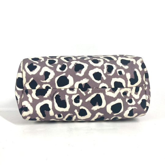 GUCCI Tote Bag 284721 Nylon / leather purple Children's Kids leopard leopard leopard Kids Used Authentic