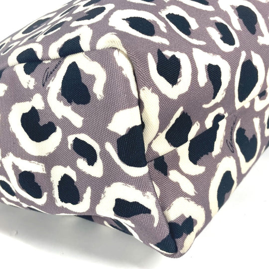 GUCCI Tote Bag 284721 Nylon / leather purple Children's Kids leopard leopard leopard Kids Used Authentic