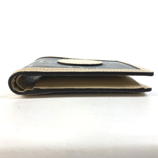 GUCCI Folded wallet 625574 Nylon / leather Black x beige logo Off The Grid Off The Grid mens Used Authentic
