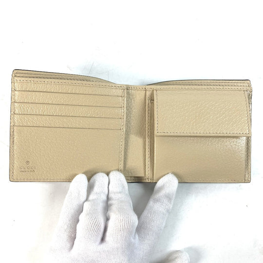 GUCCI Folded wallet 625574 Nylon / leather Black x beige logo Off The Grid Off The Grid mens Used Authentic