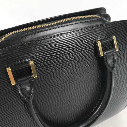 LOUIS VUITTON Handbag M52052  Epi Leather black Epi Ponneuf Women Used Authentic