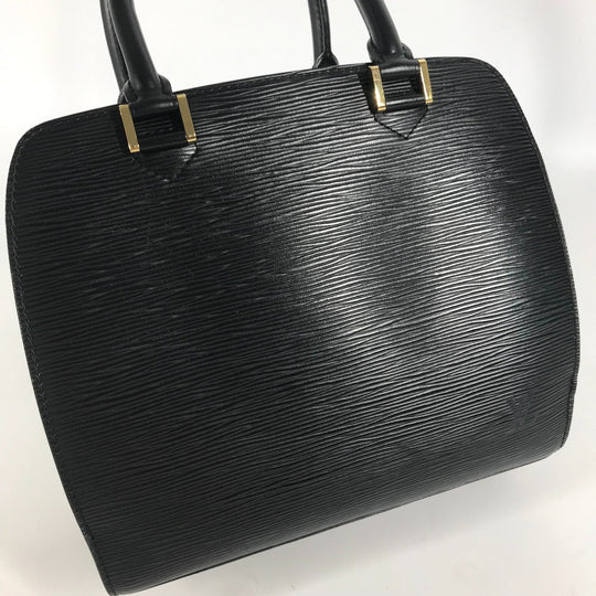 LOUIS VUITTON Handbag M52052  Epi Leather black Epi Ponneuf Women Used Authentic