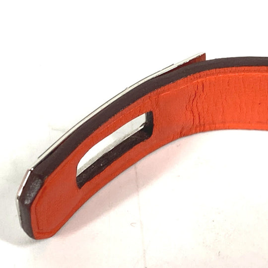 HERMES Glove holder Vaux Swift Orange Accessories Kelly Women Used Authentic