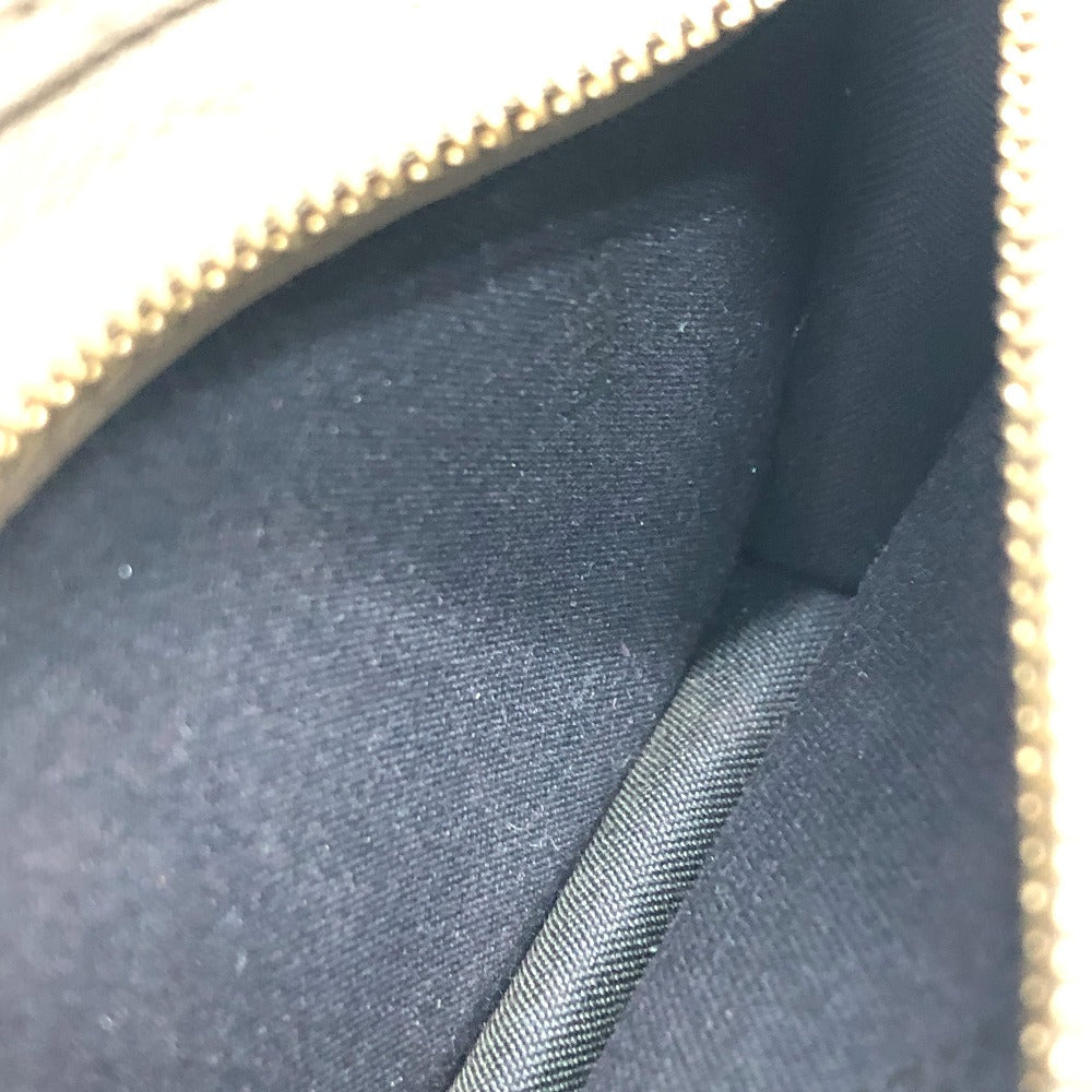 FENDI Folded wallet 8M0420 leather Brown logo Women Used Authentic