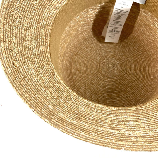 Dior hat 11DRT952G180 , Straw beige DIORESORT hat Women 58 Used Authentic