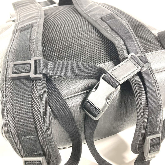GUCCI Backpack 495563 GG Supreme Canvas black GG Supreme Sherry line mens Used Authentic