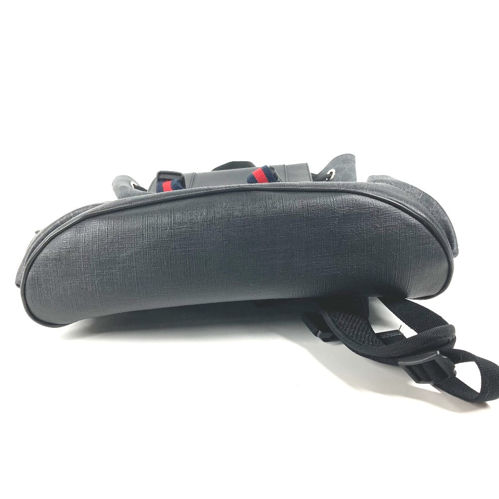 GUCCI Backpack 49556 GG Supreme Canvas black GG Supreme