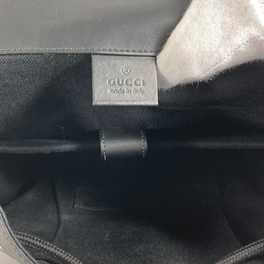 GUCCI Backpack 49556 GG Supreme Canvas black GG Supreme