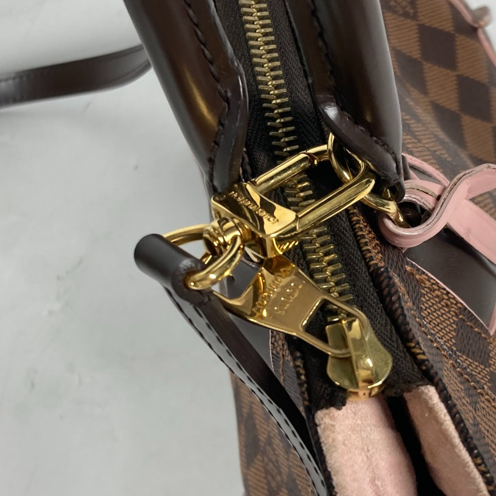 LOUIS VUITTON Handbag N41554 Damier canvas Brown x pink Damier Kaisa PM Women Used Authentic