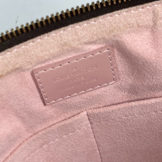 LOUIS VUITTON Handbag N41554 Damier canvas Brown x pink Damier Kaisa PM Women Used Authentic