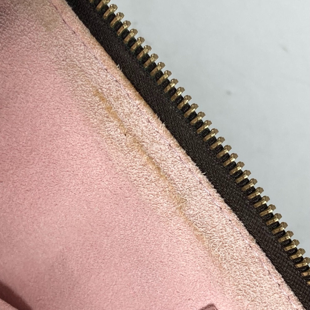 LOUIS VUITTON Handbag N41554 Damier canvas Brown x pink Damier Kaisa PM Women Used Authentic