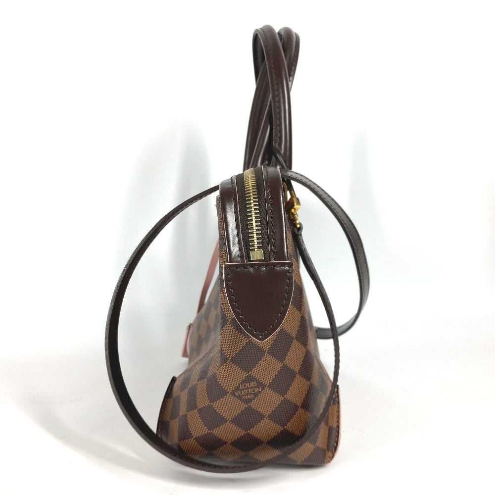 LOUIS VUITTON Handbag N41554 Damier canvas Brown x pink Damier Kaisa PM Women Used Authentic