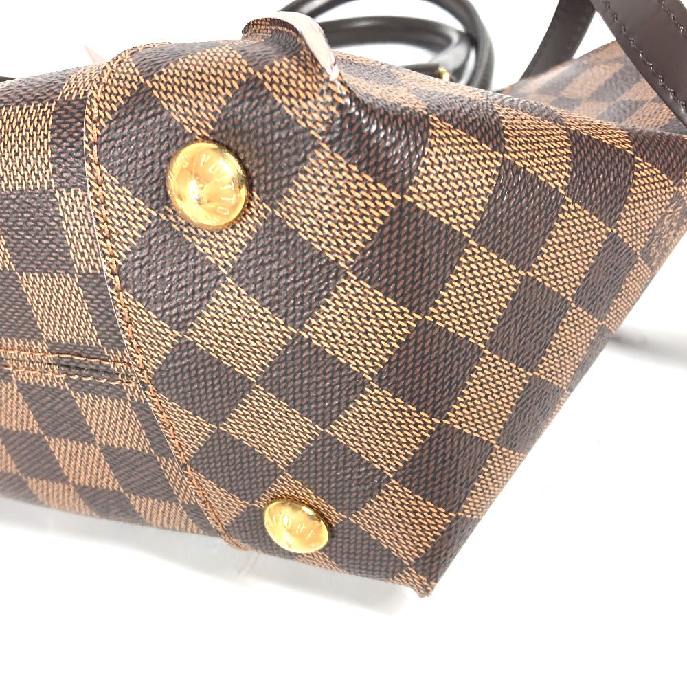 LOUIS VUITTON Handbag N41554 Damier canvas Brown x pink Damier Kaisa PM Women Used Authentic