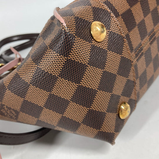 LOUIS VUITTON Handbag N41554 Damier canvas Brown x pink Damier Kaisa PM Women Used Authentic