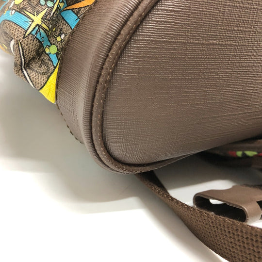 FENDI Clutch bag 7VA350 leather Orange Celeria unisex(Unisex) Used Authentic