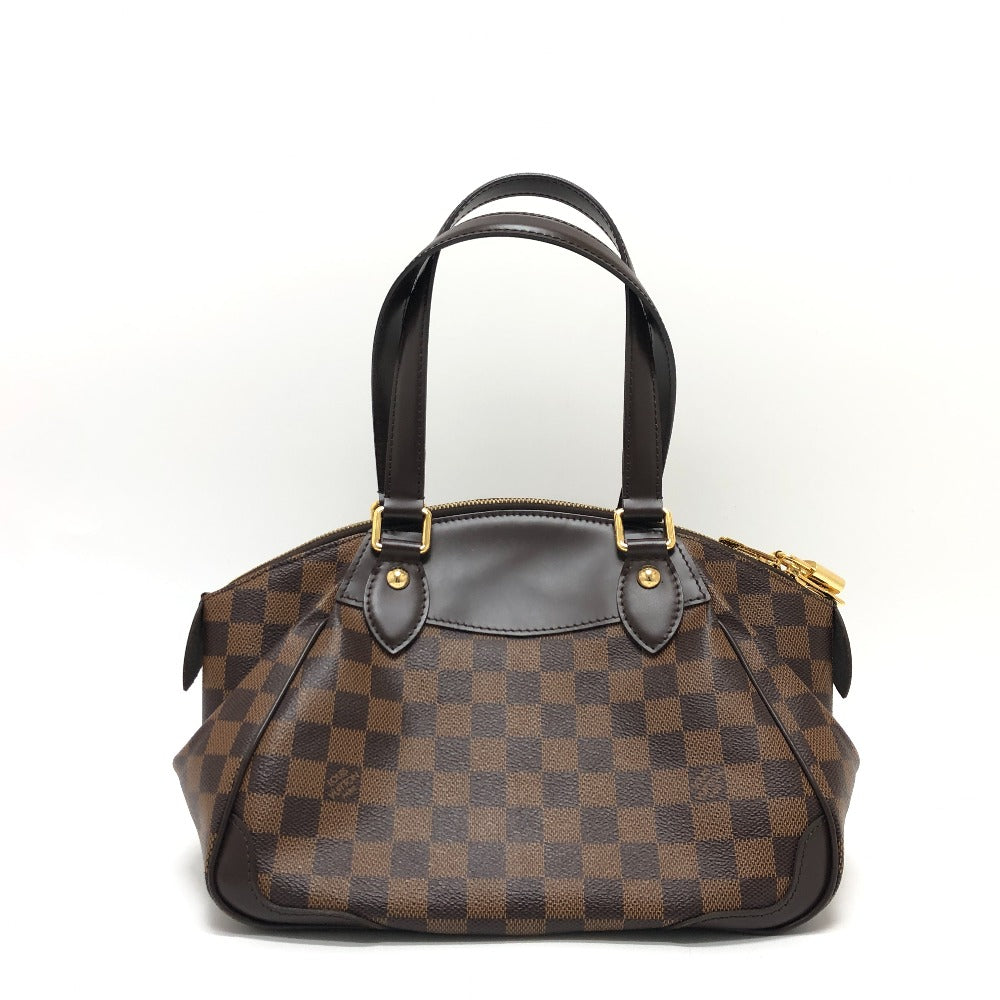 LOUIS VUITTON Handbag N41117 Damier canvas Brown Damier Verona PM Women Secondhand Authentic