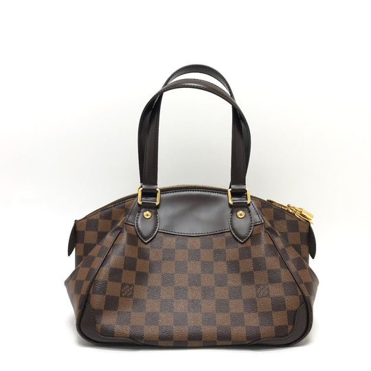 LOUIS VUITTON Handbag N41117 Damier canvas Brown Damier Verona PM Women Secondhand Authentic