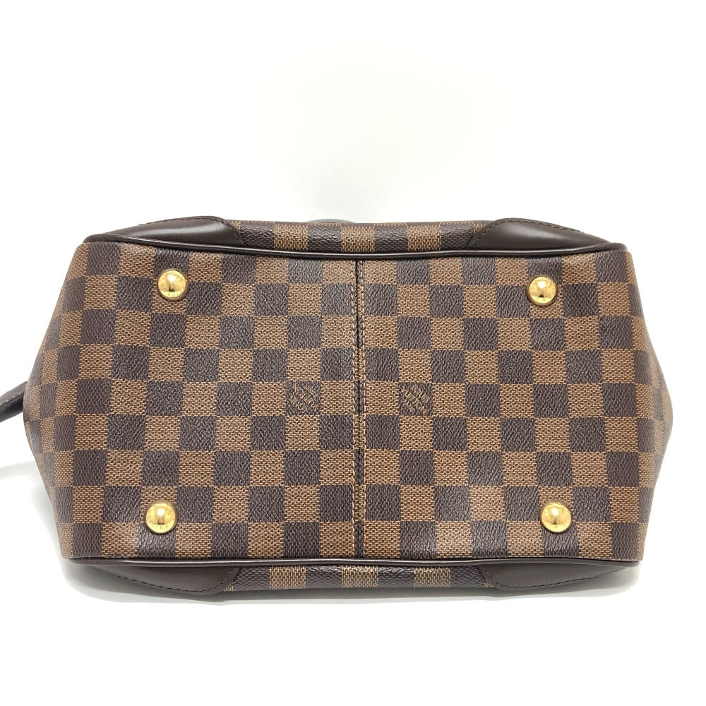 LOUIS VUITTON Handbag N41117 Damier canvas Brown Damier Verona PM Women Secondhand Authentic