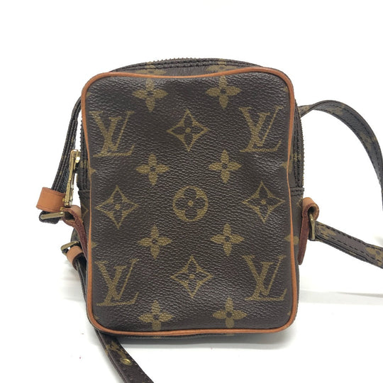 LOUIS VUITTON Shoulder Bag M45268 Monogram canvas Brown Monogram Mini Danube Women Used Authentic
