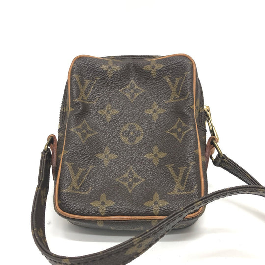 LOUIS VUITTON Shoulder Bag M45268 Monogram canvas Brown Monogram Mini Danube Women Used Authentic