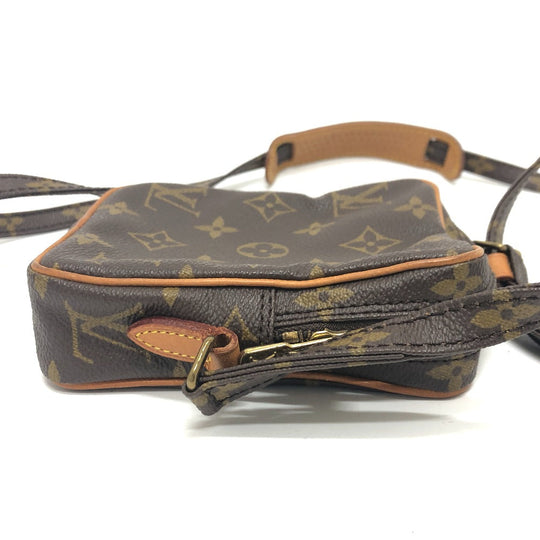 LOUIS VUITTON Shoulder Bag M45268 Monogram canvas Brown Monogram Mini Danube Women Used Authentic