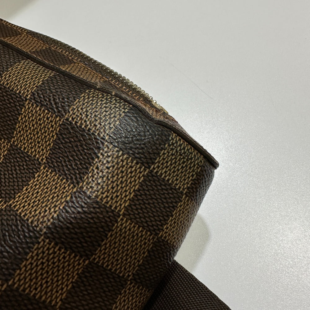LOUIS VUITTON Sling bag N51994 Damier canvas Brown Damier Geronimos mens Used Authentic