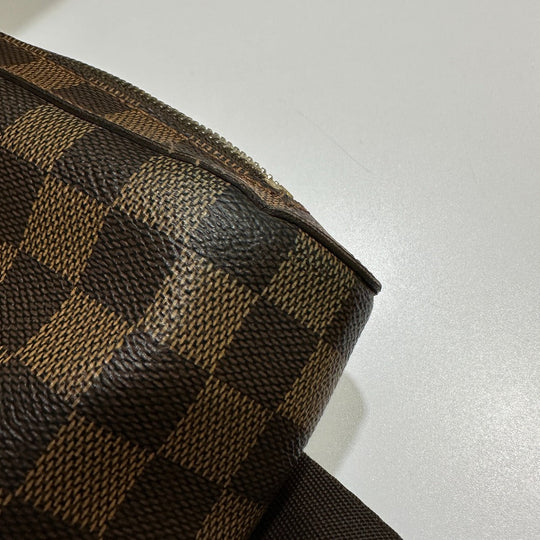 LOUIS VUITTON Sling bag N51994 Damier canvas Brown Damier Geronimos mens Used Authentic