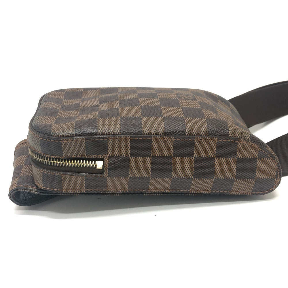 LOUIS VUITTON Sling bag N51994 Damier canvas Brown Damier Geronimos mens Used Authentic